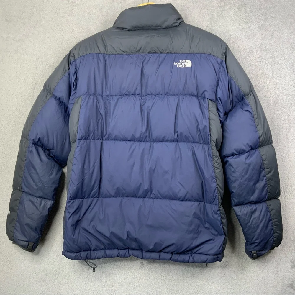 The North Face Men’s 1996 Retro Down Blue and Gray Nuptse‎ Jacket. Size Large.